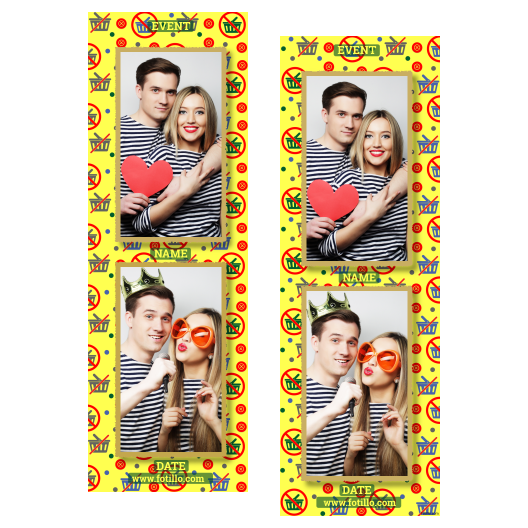Buy Nothing Day + dots + 106 yellow with captions Buy Nothing Day + dots + 106 yellow with captions