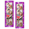 Kindness Day + flowers and hearts + 108 violet with captions Kindness Day + flowers and hearts + 108 violet with captions