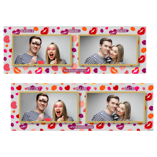 Kissing Day + hearts + 201 gray with captions Kissing Day + hearts + 201 gray with captions