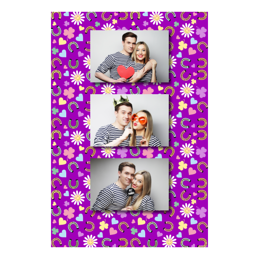 Kindness Day + flowers and hearts + 306 violet