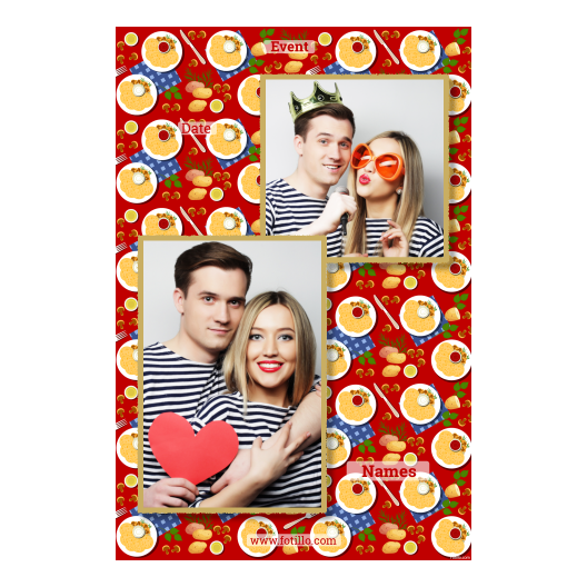 Dzień Placków Ziemniaczanych + warzywa i posiłki + 308 czerwony z podpisami