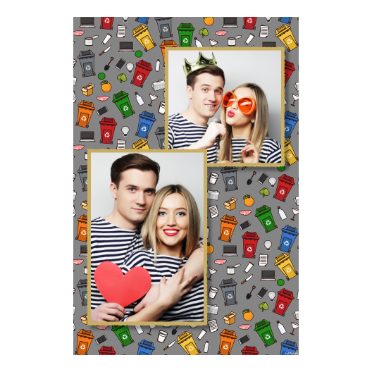 Recycling Day + garbage + 308 gray Recycling Day + garbage + 308 gray