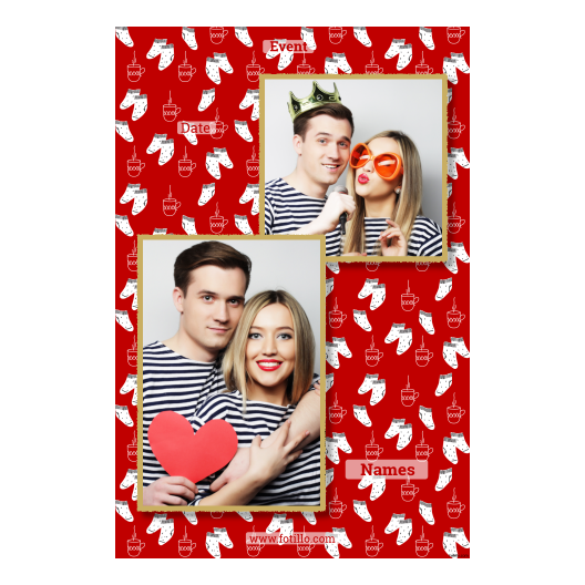 White Socks Day + clothes + 308 red with captions White Socks Day + clothes + 308 red with captions