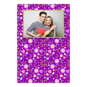 Kindness Day + flowers and hearts + 311 violet