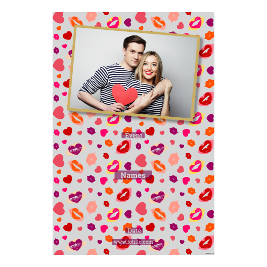 Kissing Day + hearts + 312 gray with captions Kissing Day + hearts + 312 gray with captions