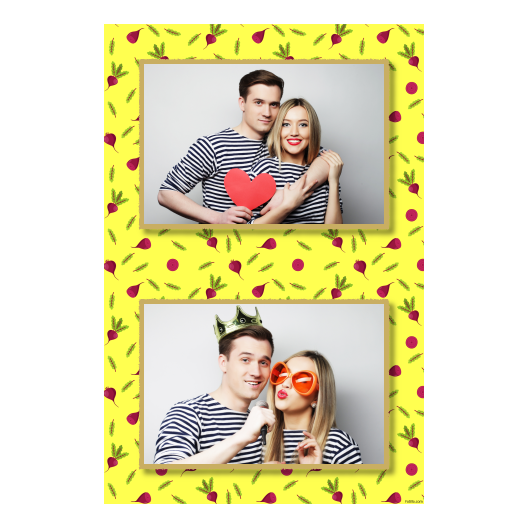 Beet Day + vegetables and leaves + 313 yellow