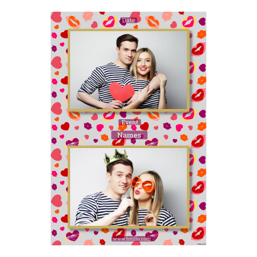 Kissing Day + hearts + 313 gray with captions Kissing Day + hearts + 313 gray with captions