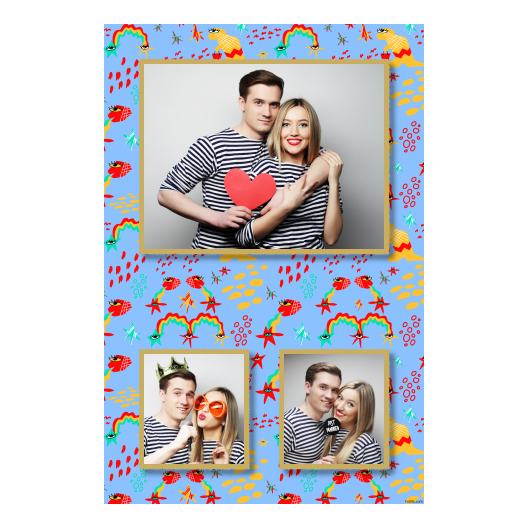 Absurdity Day + stars and eyes + 315 light blue Absurdity Day + stars and eyes + 315 light blue