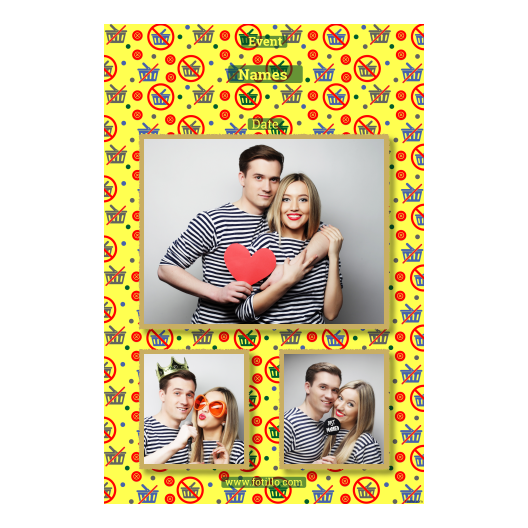 Buy Nothing Day + dots + 316 yellow with captions Buy Nothing Day + dots + 316 yellow with captions