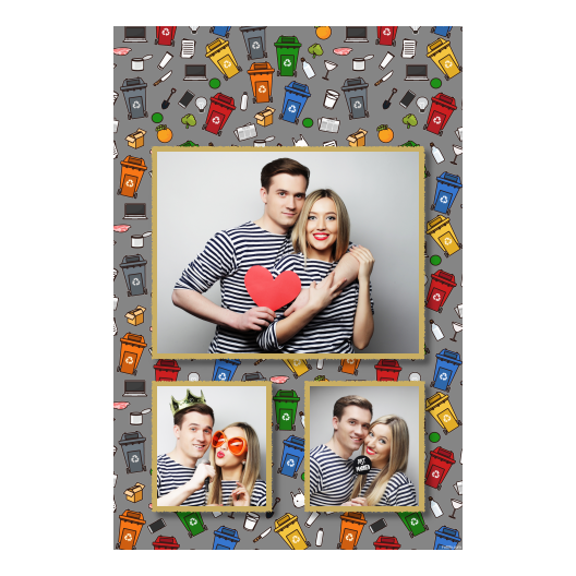 Recycling Day + garbage + 316 gray Recycling Day + garbage + 316 gray