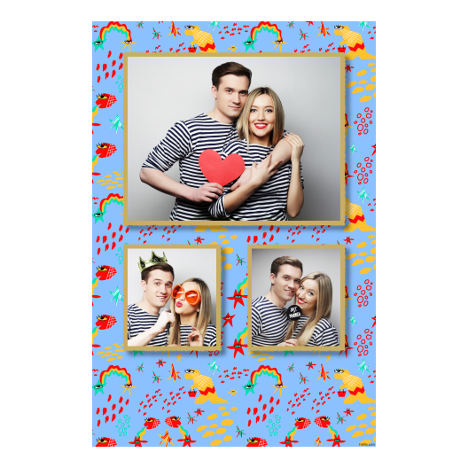 Absurdity Day + stars and eyes + 317 light blue Absurdity Day + stars and eyes + 317 light blue