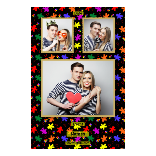 Dzień Tolerancji + serca i kwiaty + 319 czarny z podpisami Dzień Tolerancji + serca i kwiaty + 319 czarny z podpisami