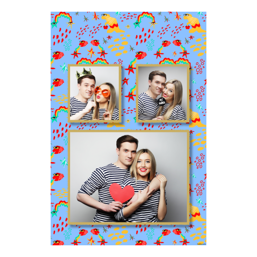 Absurdity Day + stars and eyes + 320 light blue Absurdity Day + stars and eyes + 320 light blue