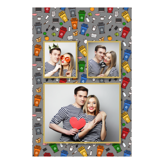 Recycling Day + garbage + 320 gray Recycling Day + garbage + 320 gray