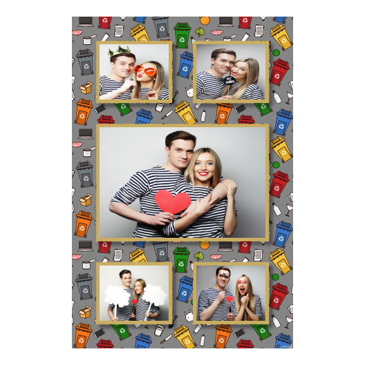 Recycling Day + garbage + 321 gray Recycling Day + garbage + 321 gray