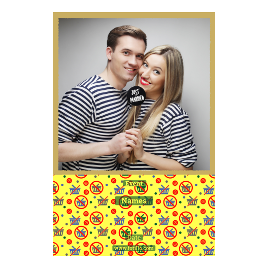 Buy Nothing Day + dots + 325 yellow with captions Buy Nothing Day + dots + 325 yellow with captions
