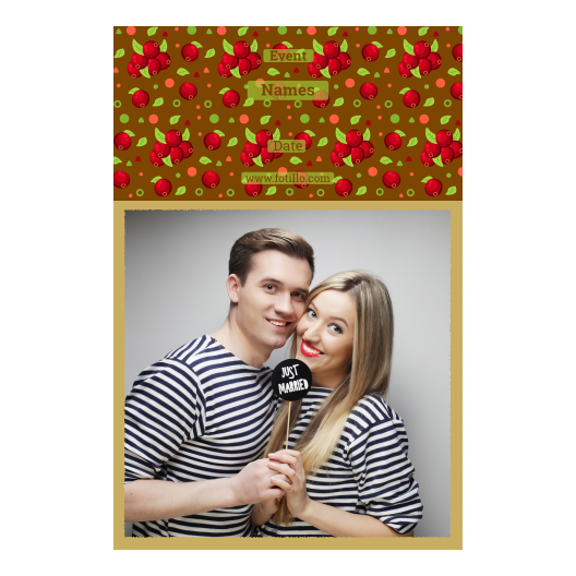 Cranberry Day + dots and leaves + 326 brown with captions Cranberry Day + dots and leaves + 326 brown with captions