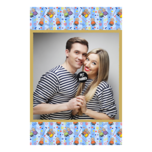 Senior Days + dots and people + 327 light blue