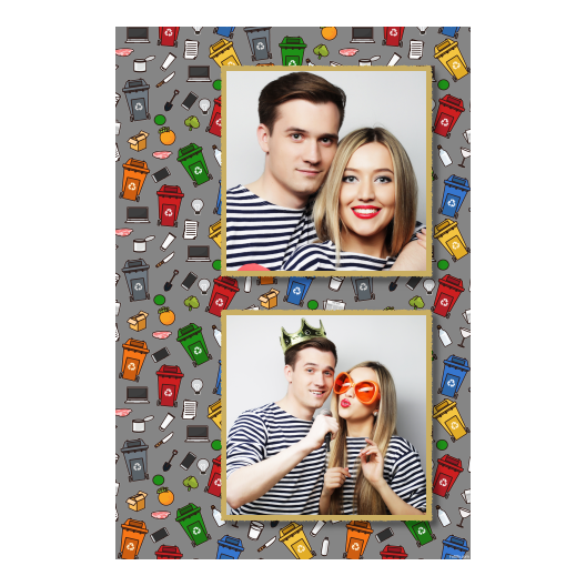 Recycling Day + garbage + 329 gray Recycling Day + garbage + 329 gray