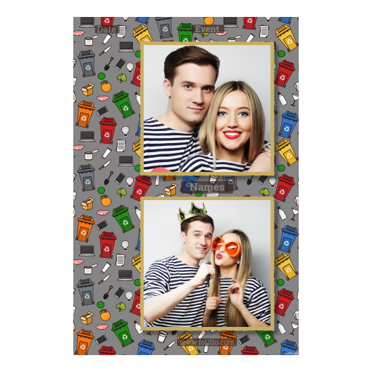 Recycling Day + garbage + 329 gray with captions Recycling Day + garbage + 329 gray with captions