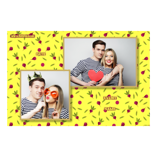 Beet Day + vegetables and leaves + 401 yellow with captions Beet Day + vegetables and leaves + 401 yellow with captions