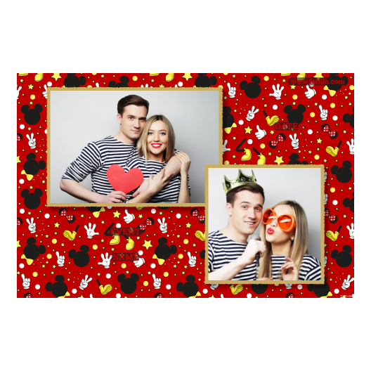 Mickey Mouse Day + stars + 402 red with captions Mickey Mouse Day + stars + 402 red with captions