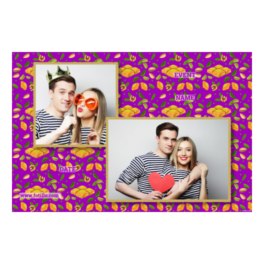 Baklava Day + leaves + 403 violet with captions Baklava Day + leaves + 403 violet with captions