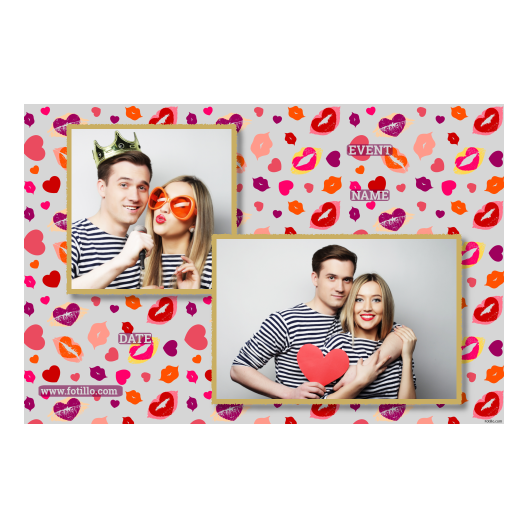 Kissing Day + hearts + 403 gray with captions Kissing Day + hearts + 403 gray with captions