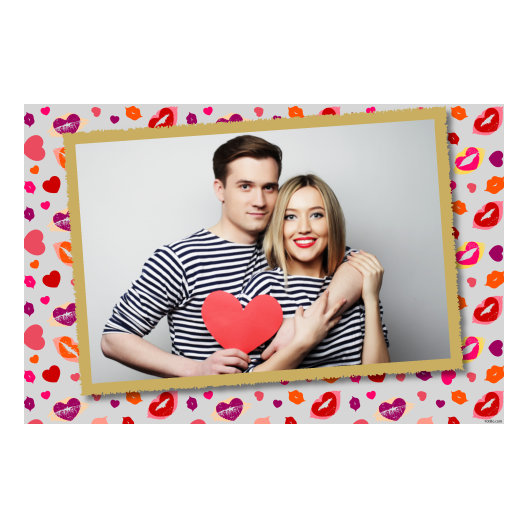 Kissing Day + hearts + 405 gray Kissing Day + hearts + 405 gray
