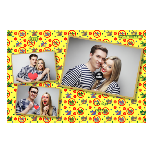 Buy Nothing Day + dots + 406 yellow with captions Buy Nothing Day + dots + 406 yellow with captions