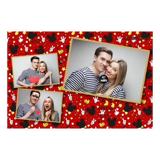 Mickey Mouse Day + stars + 406 red with captions Mickey Mouse Day + stars + 406 red with captions