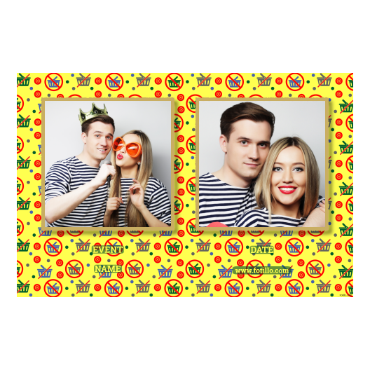 Buy Nothing Day + dots + 407 yellow with captions Buy Nothing Day + dots + 407 yellow with captions
