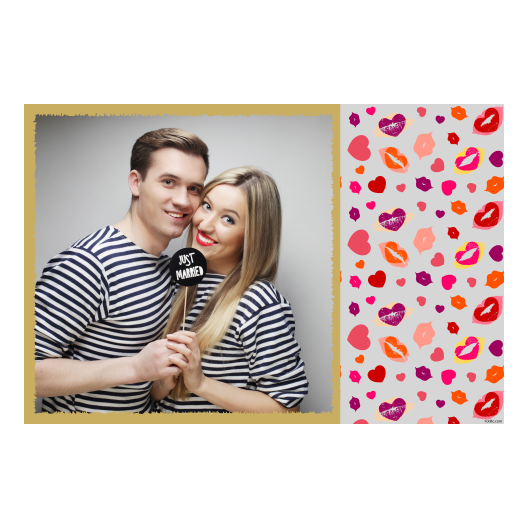Kissing Day + hearts + 408 gray Kissing Day + hearts + 408 gray
