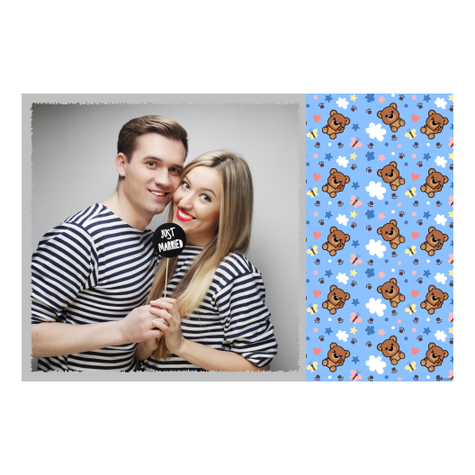 Dzień Pluszowego Misia + zwierzęta i gwiazdy + 408 błękitny Dzień Pluszowego Misia + zwierzęta i gwiazdy + 408 błękitny