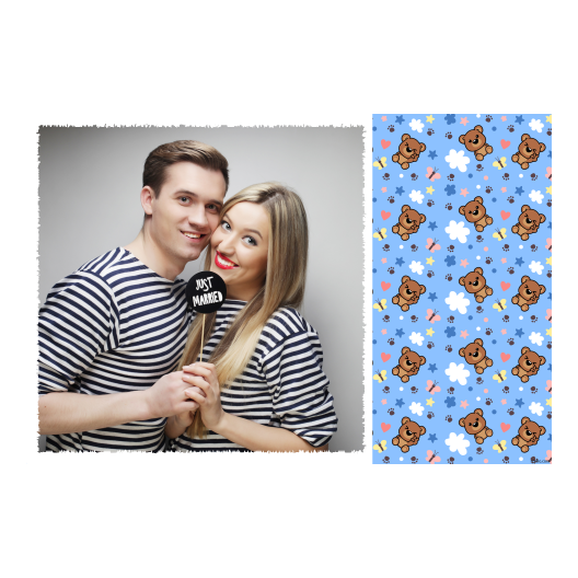 Dzień Pluszowego Misia + zwierzęta i gwiazdy + 408 błękitny Dzień Pluszowego Misia + zwierzęta i gwiazdy + 408 błękitny