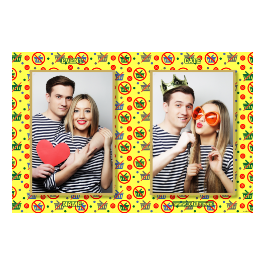 Buy Nothing Day + dots + 411 yellow with captions Buy Nothing Day + dots + 411 yellow with captions