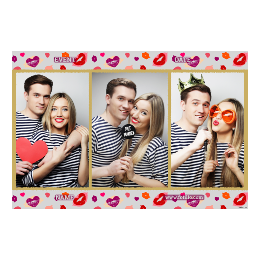 Kissing Day + hearts + 412 gray with captions Kissing Day + hearts + 412 gray with captions