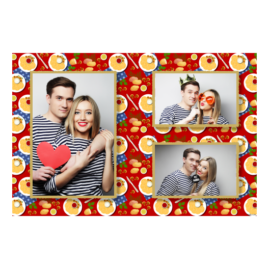 Dzień Placków Ziemniaczanych + warzywa i posiłki + 413 czerwony