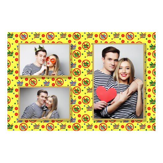 Buy Nothing Day + dots + 414 yellow Buy Nothing Day + dots + 414 yellow