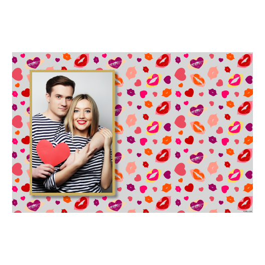 Kissing Day + hearts + 415 gray Kissing Day + hearts + 415 gray