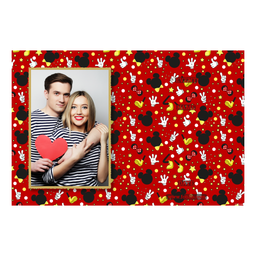 Mickey Mouse Day + stars + 415 red with captions Mickey Mouse Day + stars + 415 red with captions