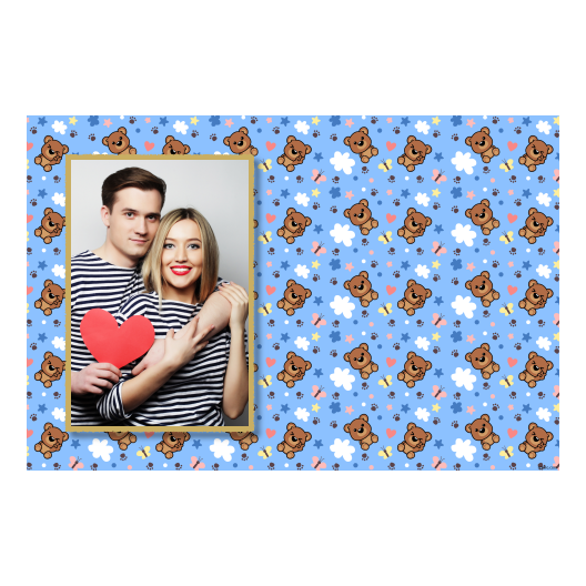 Teddy Bear Day + animals and stars + 415 light blue Teddy Bear Day + animals and stars + 415 light blue