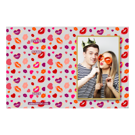 Kissing Day + hearts + 416 gray with captions Kissing Day + hearts + 416 gray with captions