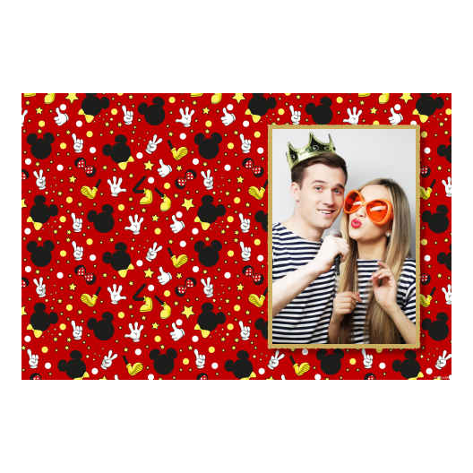 Mickey Mouse Day + stars + 416 red Mickey Mouse Day + stars + 416 red