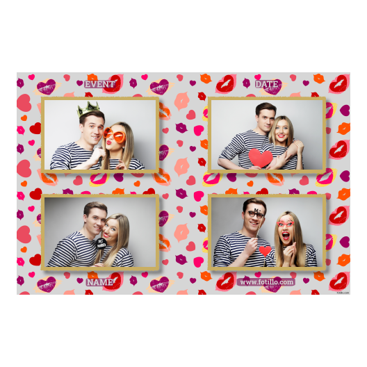 Kissing Day + hearts + 417 gray with captions Kissing Day + hearts + 417 gray with captions