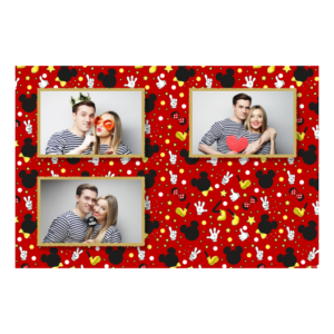 Mickey Mouse Day + stars + 418 red