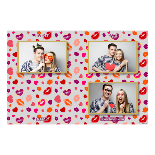 Kissing Day + hearts + 419 gray with captions Kissing Day + hearts + 419 gray with captions