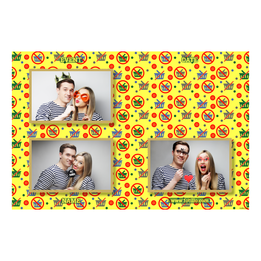 Buy Nothing Day + dots + 420 yellow with captions Buy Nothing Day + dots + 420 yellow with captions