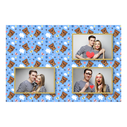 Teddy Bear Day + animals and stars + 421 light blue Teddy Bear Day + animals and stars + 421 light blue