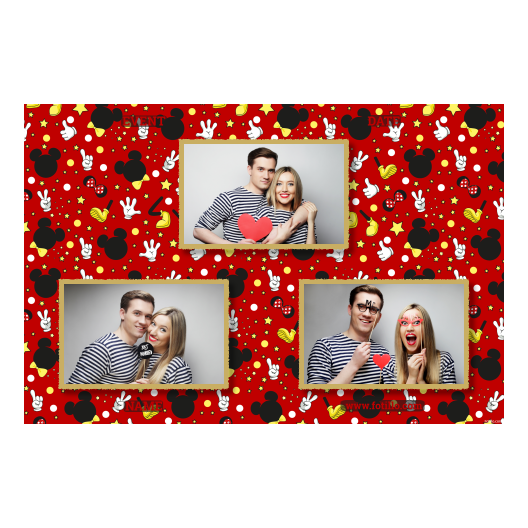 Mickey Mouse Day + stars + 422 red with captions Mickey Mouse Day + stars + 422 red with captions